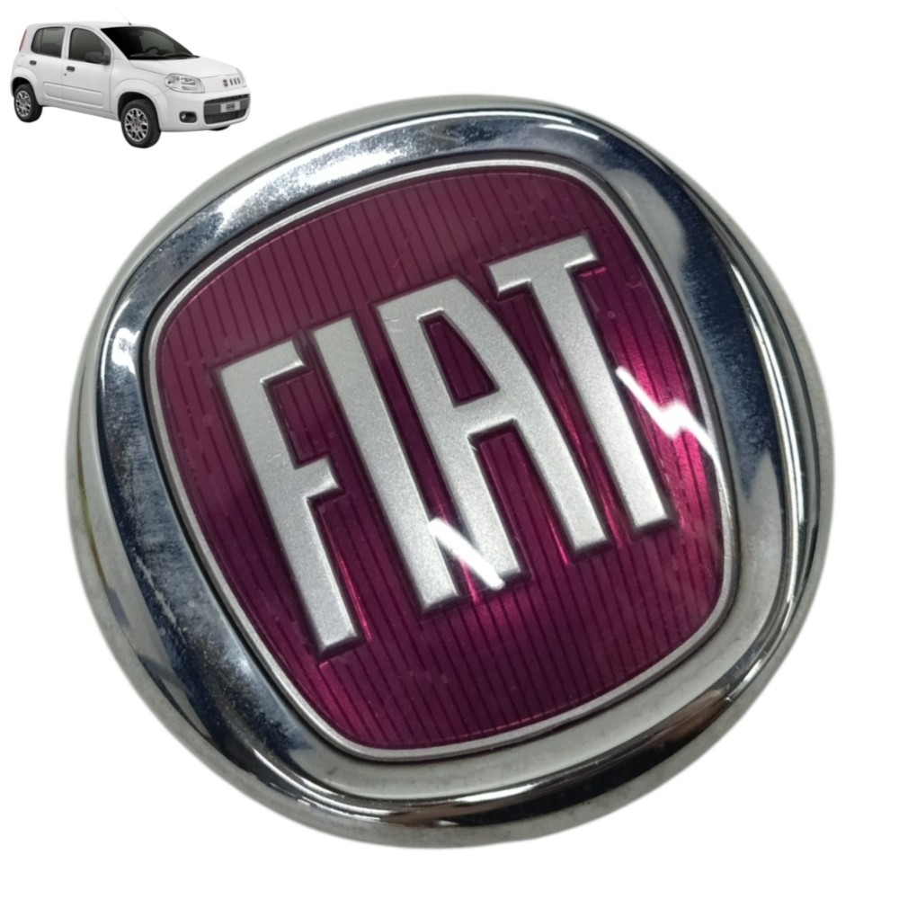 Emblema grade dianteira fiat uno Vivace 2013 2014 2015 2016