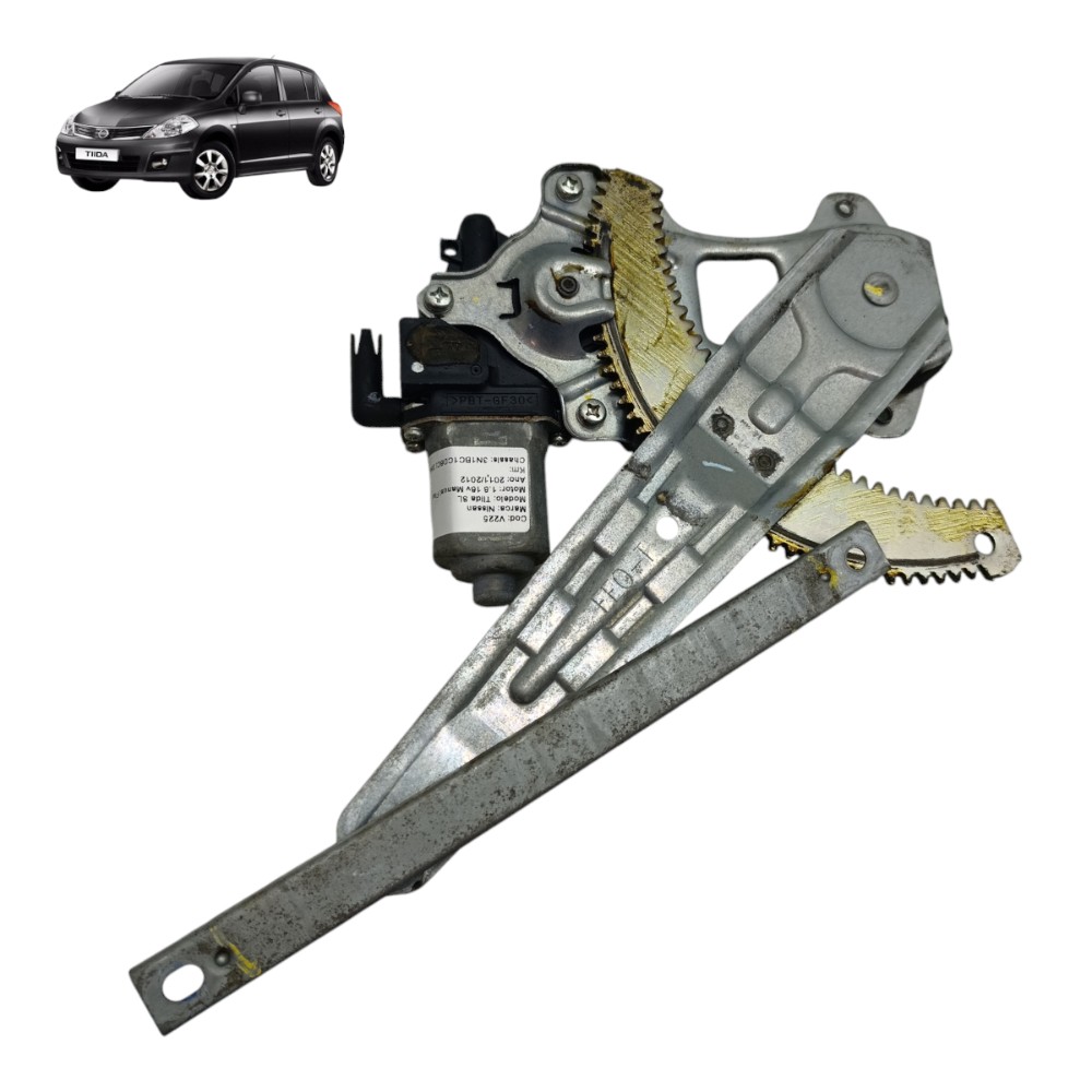 Motor Máquina Vidro Traseiro Esquerdo Nissan Tiida 2012 2011 1