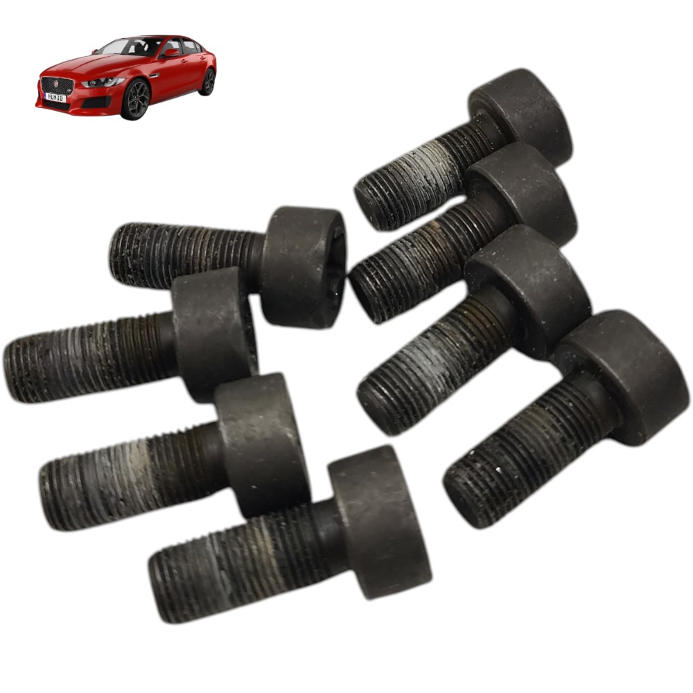 Jogo parafuso volante motor jaguar xe 2.0 2016 2017 2018 19 1