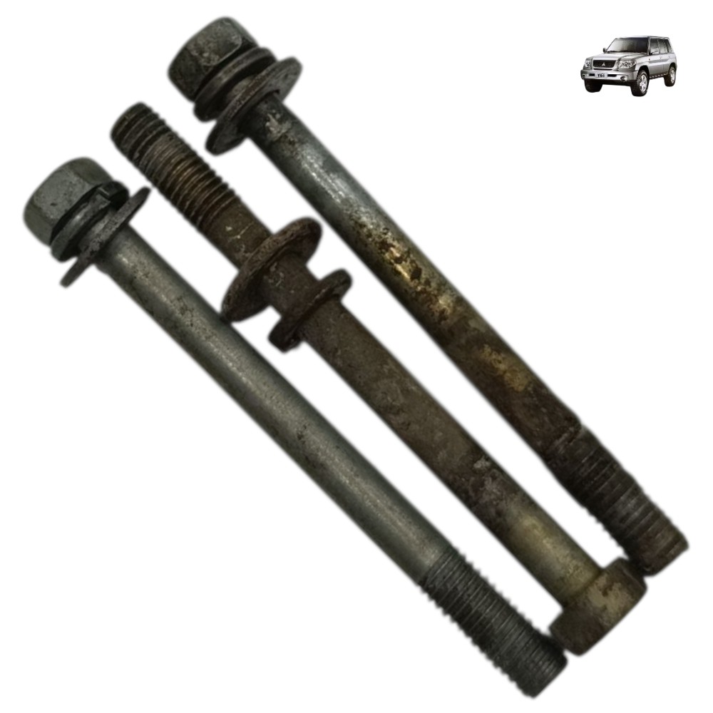 Jogo parafuso fixação compressor Pajero TR4 2.0 2004 2005 06 1
