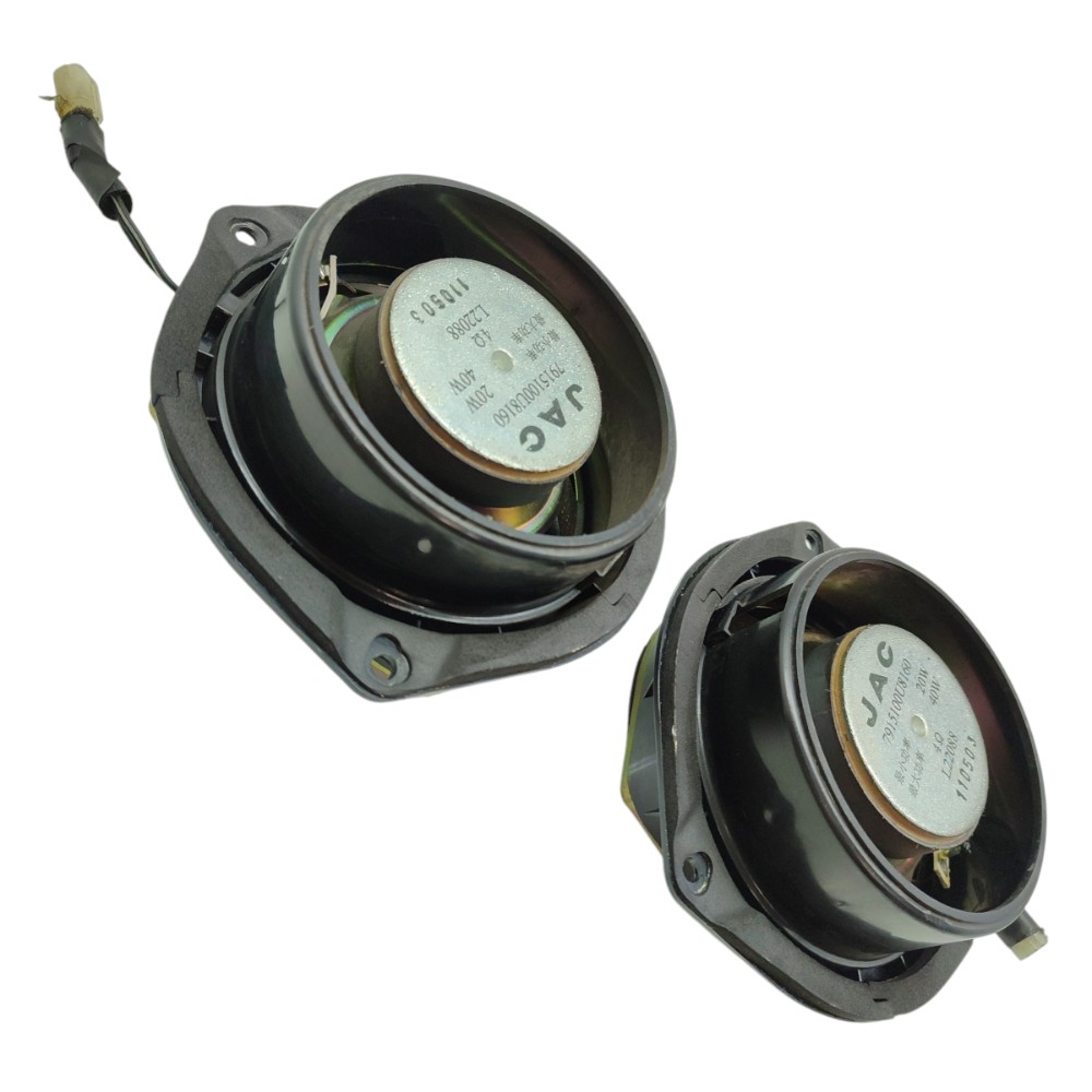 Par Alto Falante Porta Jac J3 2011 2012 2013 2014 2015 2016 Preto 4