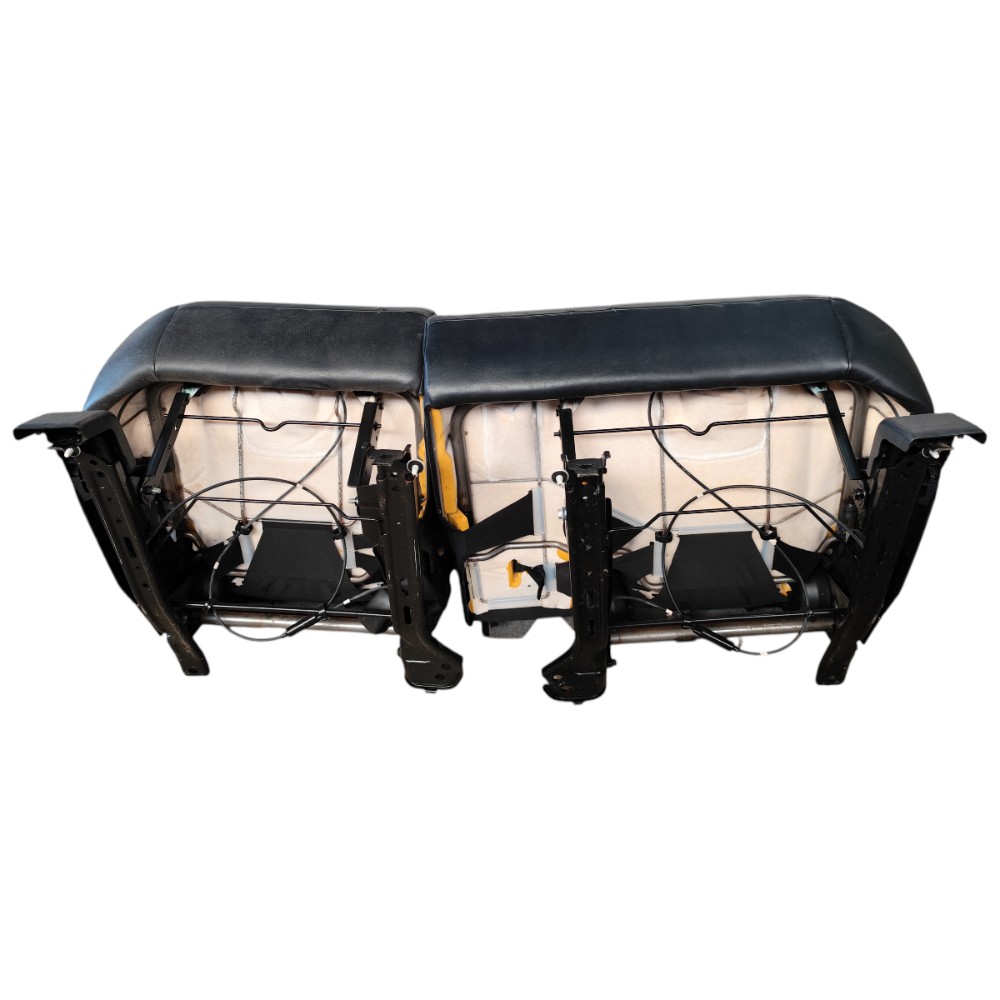 Banco Encosto Couro Traseiro Toyota Rav4 2013 2014 2015 2016 Preto 5
