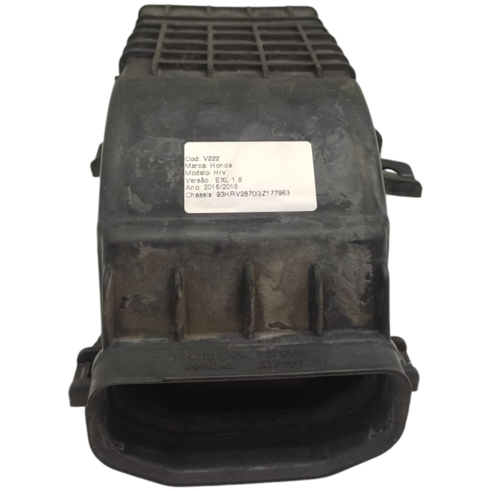 Duto Entrada Caixa Filtro Ar Honda Hrv 1.8 2016 2017 2018 1