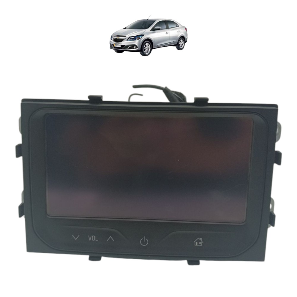 Multimídia Gm Prisma Onix 2013 2014 2015 2016 2017 2018 Preto 1
