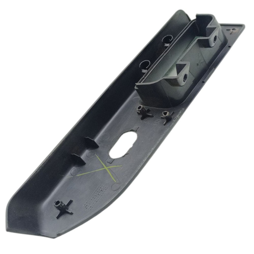 Puxador Interno Porta Traseira Direita Ford Ecosport 2007 Preto Traseira 3