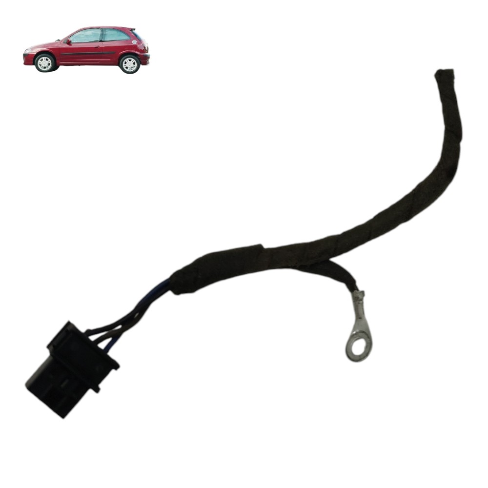 Plug Conector Motor Limpador Tampa Traseira Gm Celta 2005 1