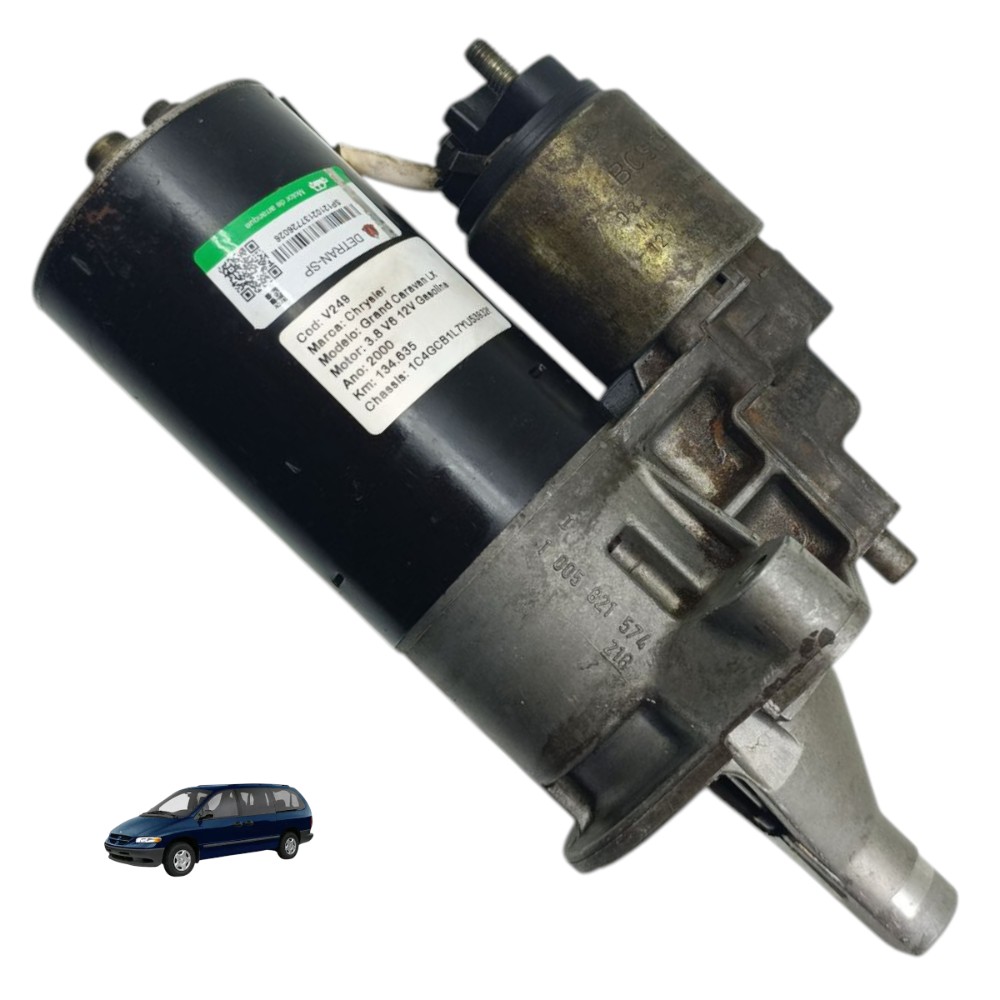 Motor Partida Arranque Grand Caravan 3.8 2000 1999 1998 1997 1