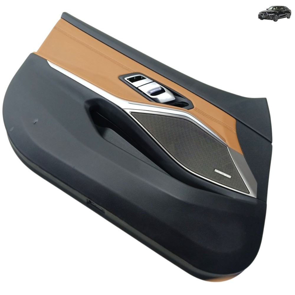 Forro porta cognac dianteira esquerda bmw 320i g20 2020 2021