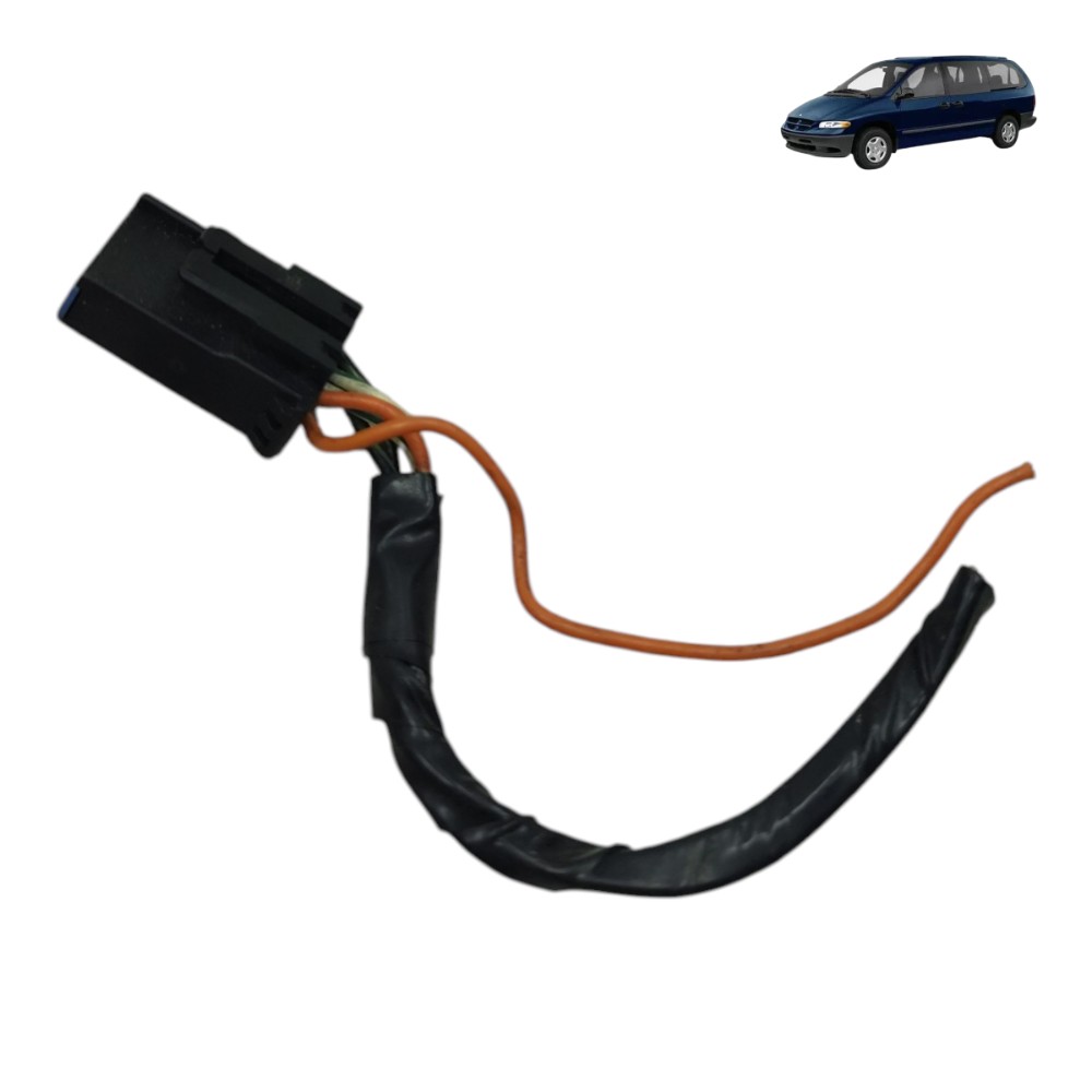 Plug Conector Trava Porta Esquerda Chrysler Caravan 2000 1