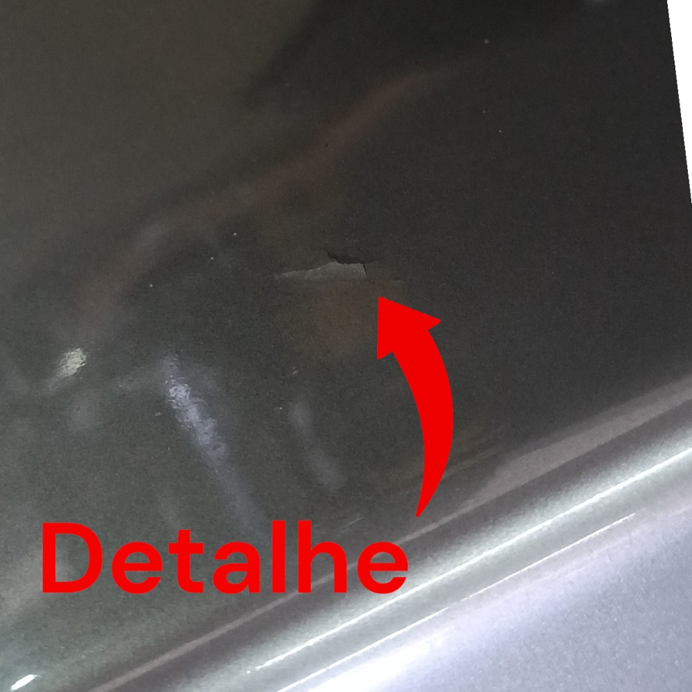 Tampa Traseira Honda Civic G8 2007 2008 2009 2010 11 Detalhe Prata 6