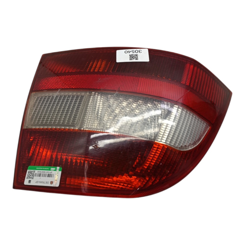 Lanterna Traseira Esquerda Gm Vectra 1998 1999 Com Riscos Esquerdo/motorista Vermelho 2