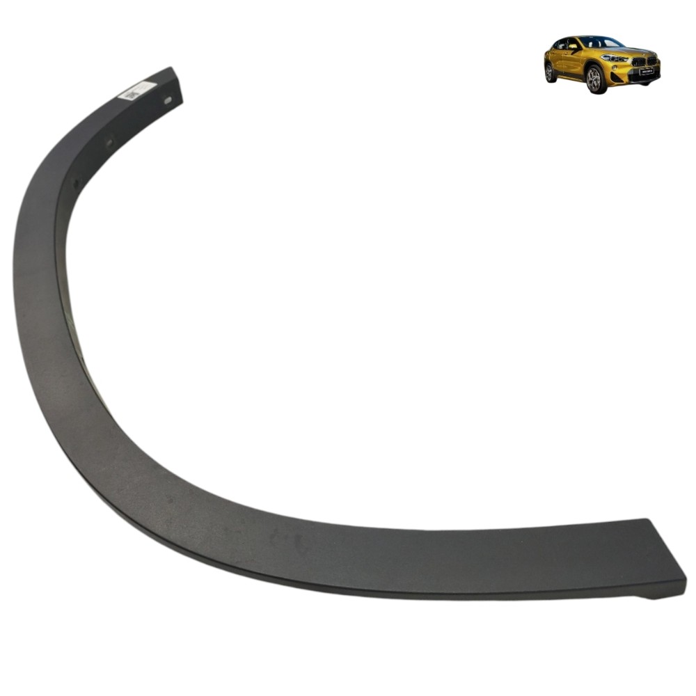 Moldura Aplique Paralama Traseiro Esquerdo Bmw X2 2018 2019 Preto 1