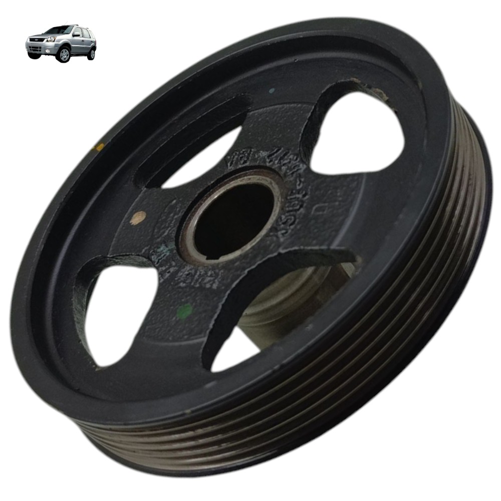 Polia Virabrequim Ford Ecosport Fiesta 1.6 Zetec Rocam 2006 1