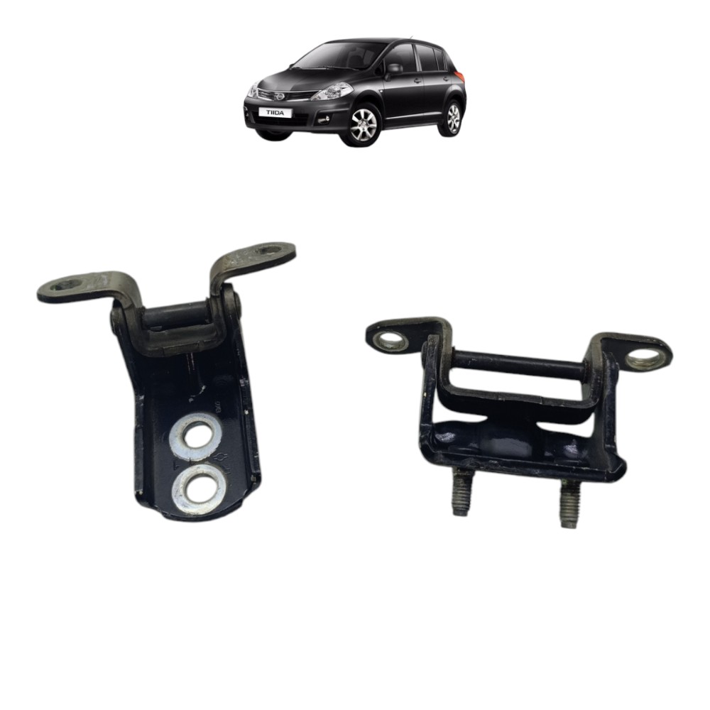 Par Dobradiça Porta Traseira Esquerda Nissan Tiida 2011 2012 1