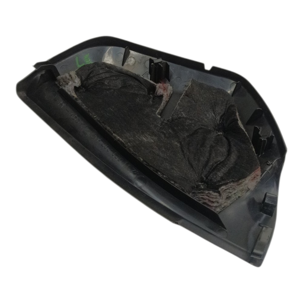 Acabamento Lateral Esquerdo Painel Mercedes C230 2003 2004 Preto Moldado 3