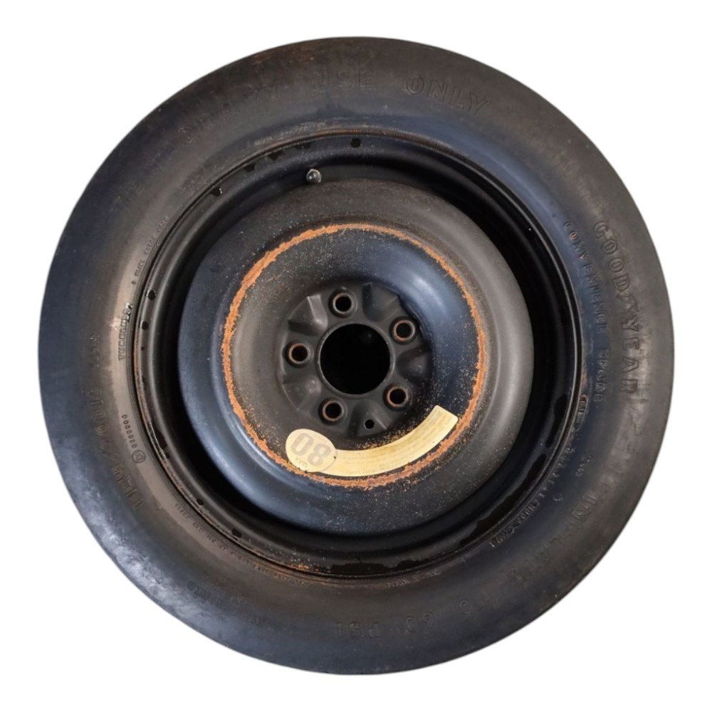 Roda Estepe Ferro Aro 16 Chrysler Grand Caravan 98 1999 2000 Preto 2
