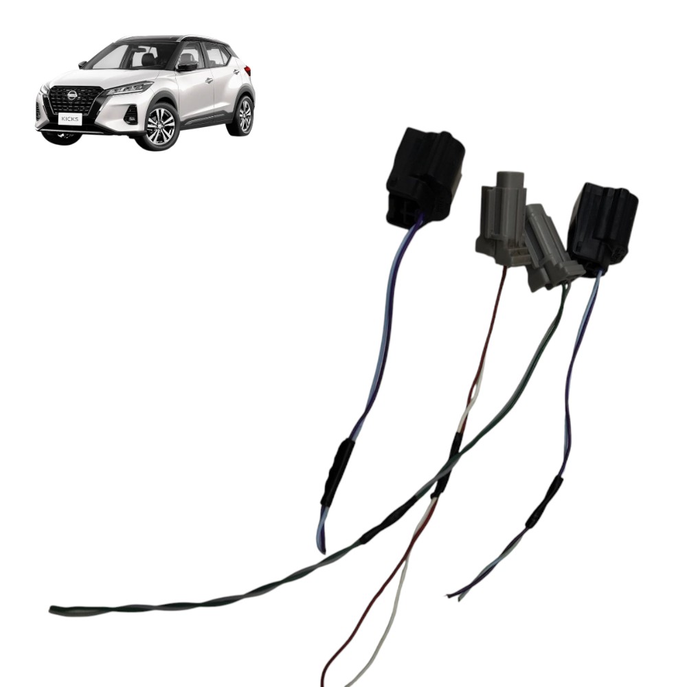 Jogo plug conector módulo keyless nissan kicks 1.6 2020 2019 1