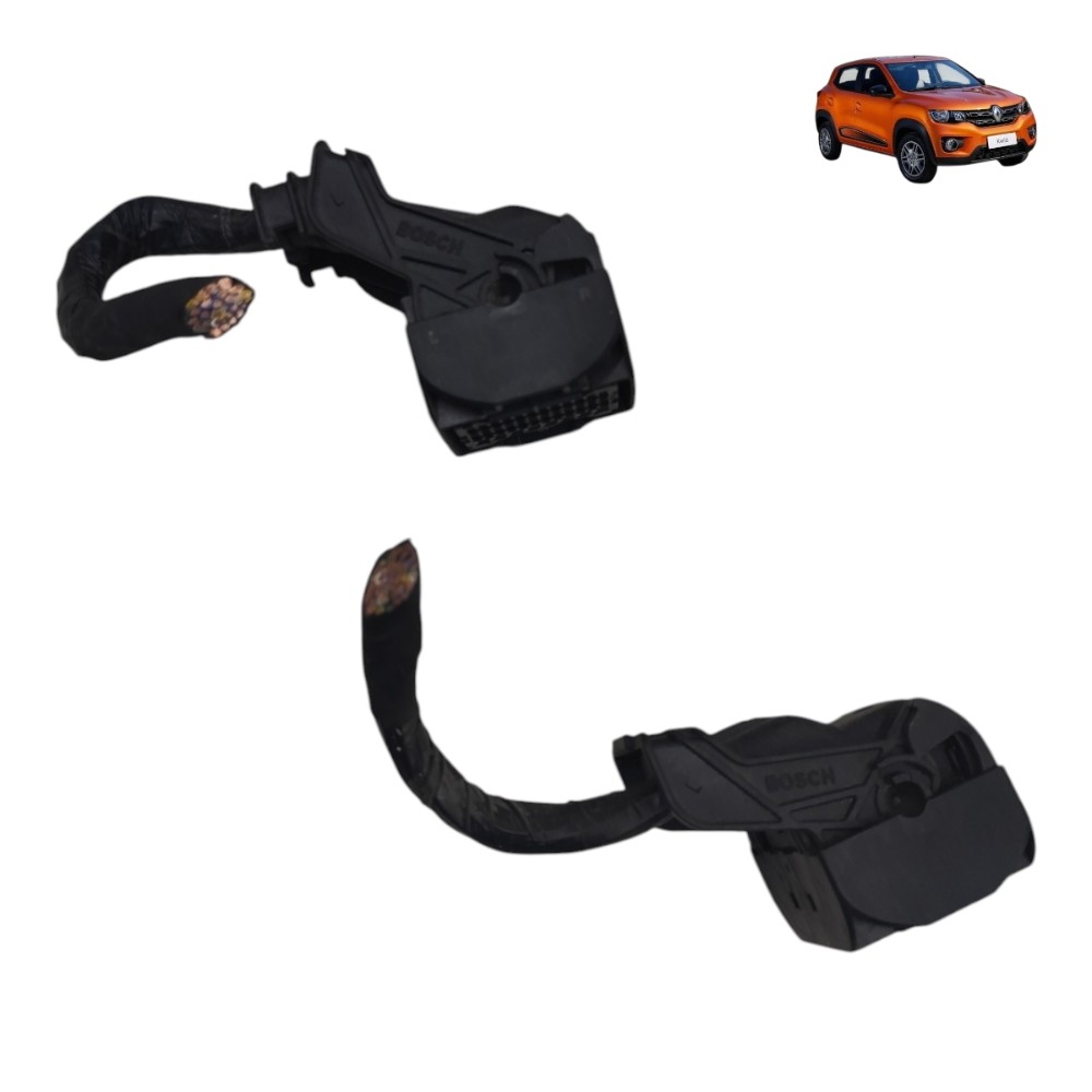 Par Plug Conector Módulo Injeção Renault Kwid 1.0 3cc 2018