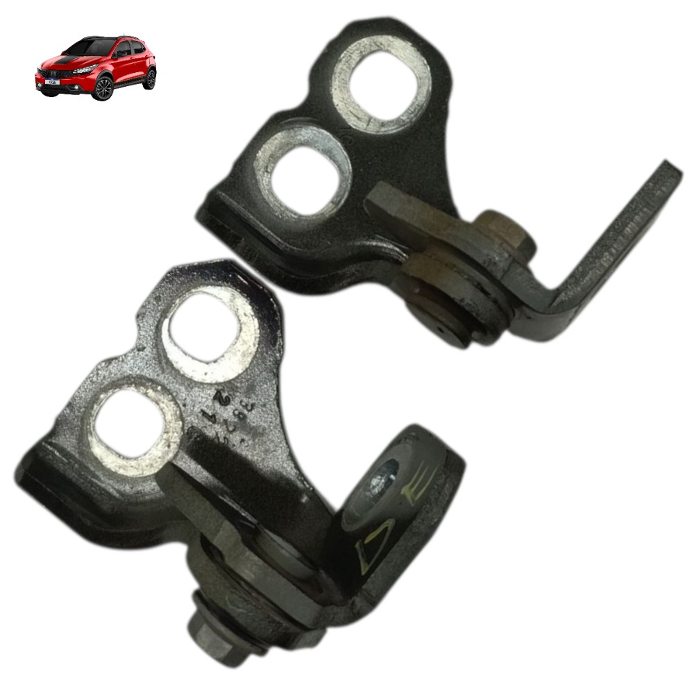 Par Dobradiça Porta Dianteira Esquerda Fiat Argo 2021 2020 1