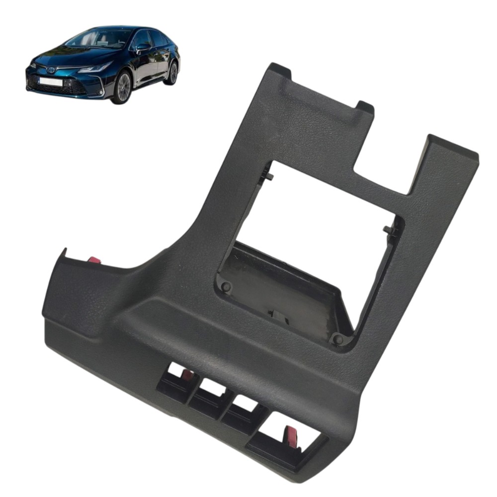 Moldura Acabamento Esquerdo Painel Toyota Corolla 2016 2017 Preto 1