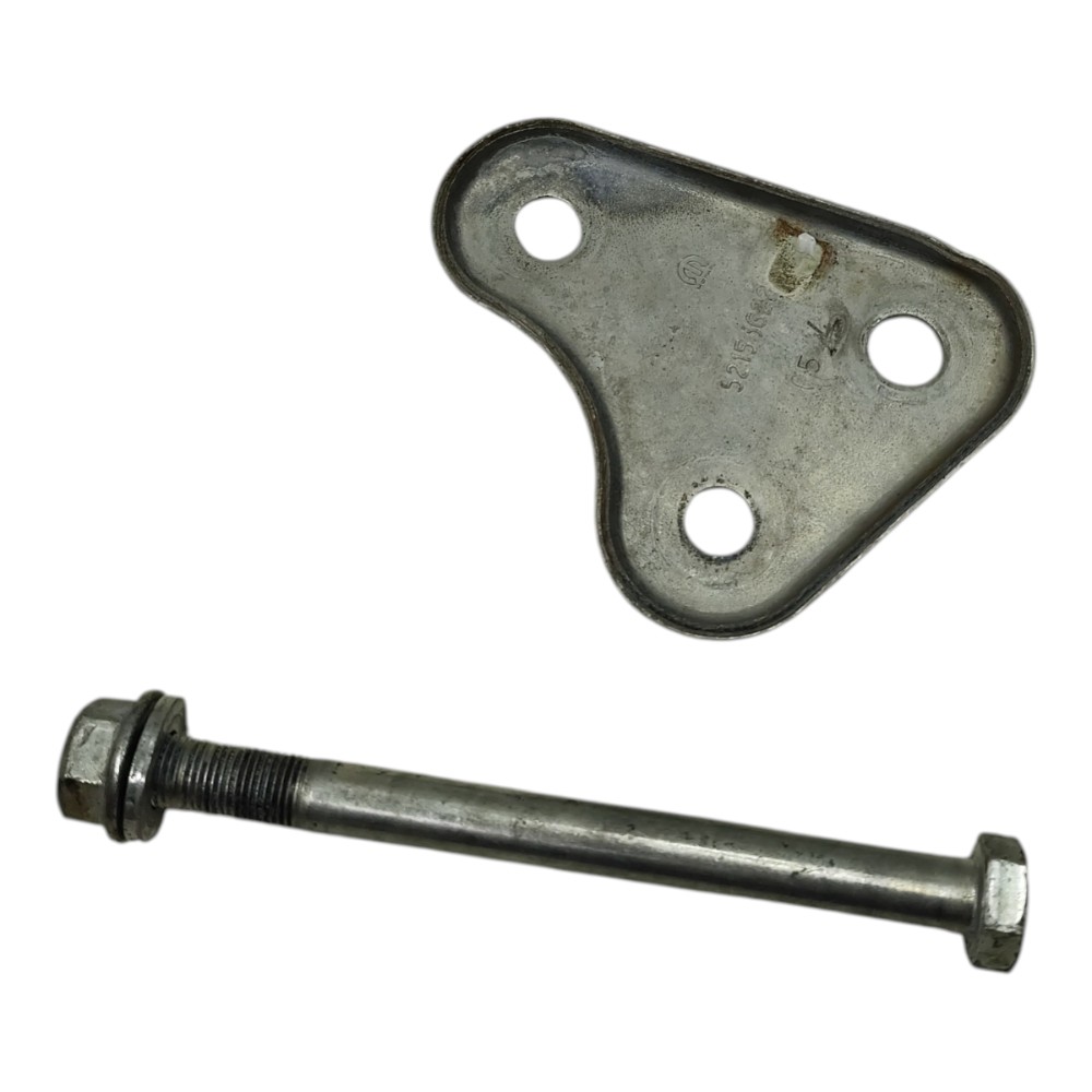 Chapa suporte coxim inferior câmbio Fiat argo 1.3 2024 2023 2