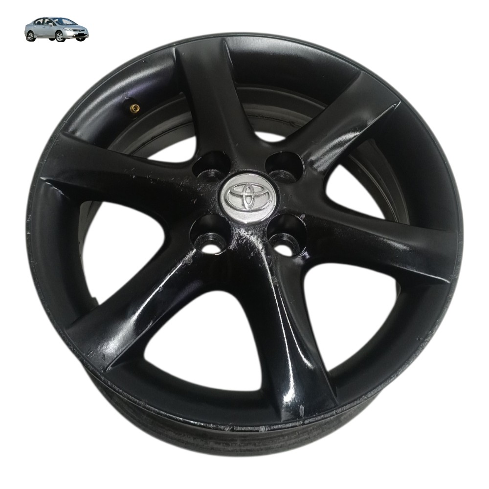 Roda Aro 15 Toyota Corolla 4×100 2003 2004 2005 2006 2007 08 Preto 1