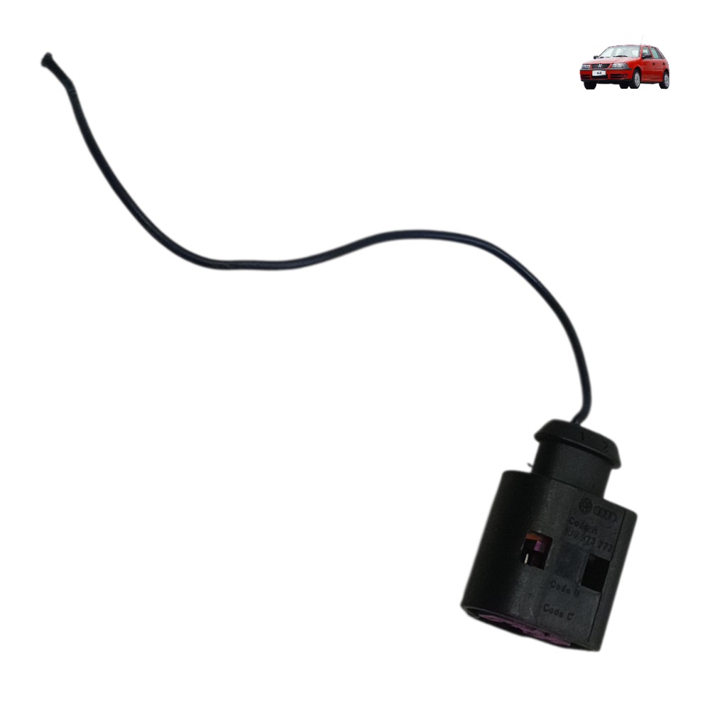 Plug conector alternador 75a vw gol g2 g3 g4 0289030252 1