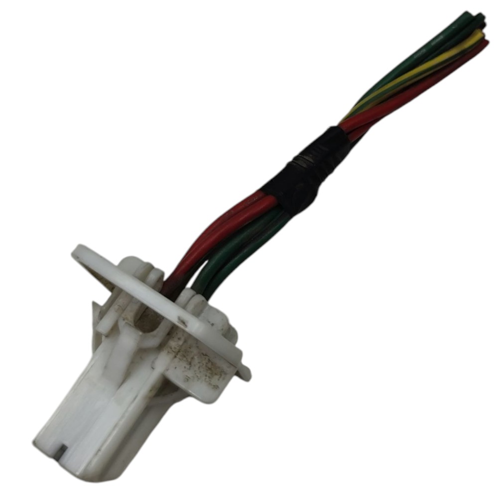 Plug conector botão vidro dianteiro direito Pajero TR4 2005 3