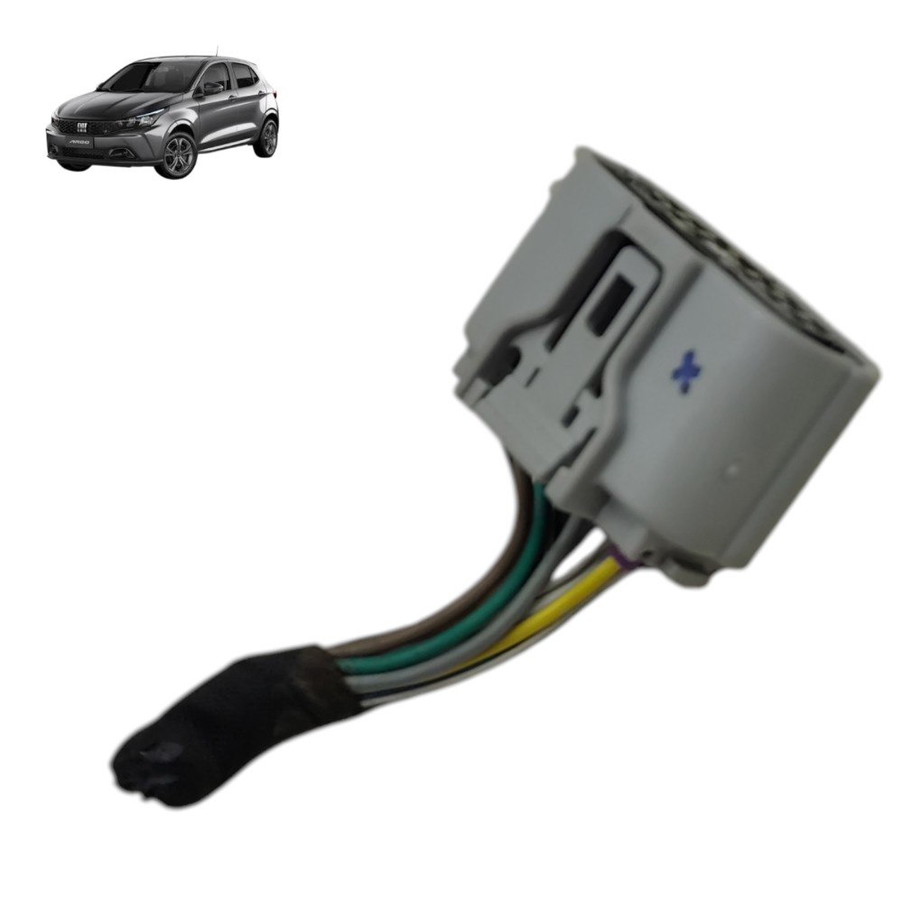 Plug chave seletora câmbio Fiat argo 1.3 aut 2024 2023 2022 1