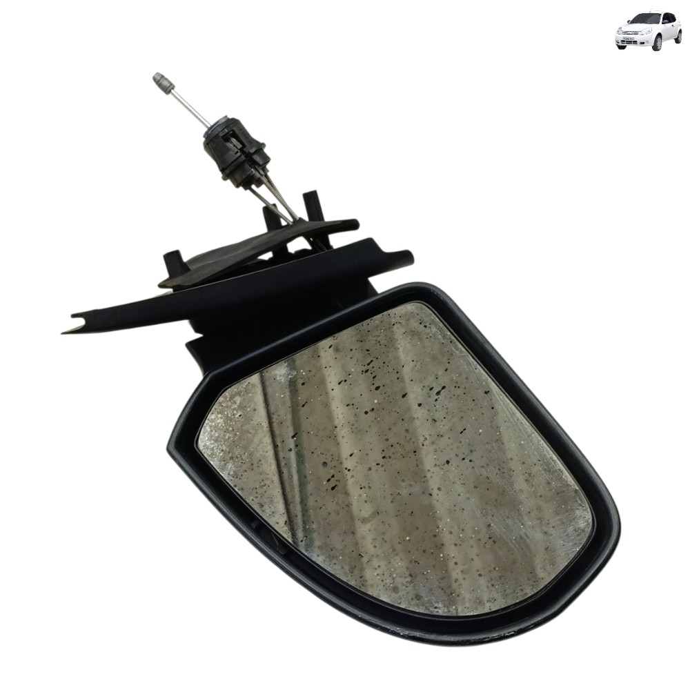 Retrovisor esquerdo manual sem capa ford ka 2009 2010 2011