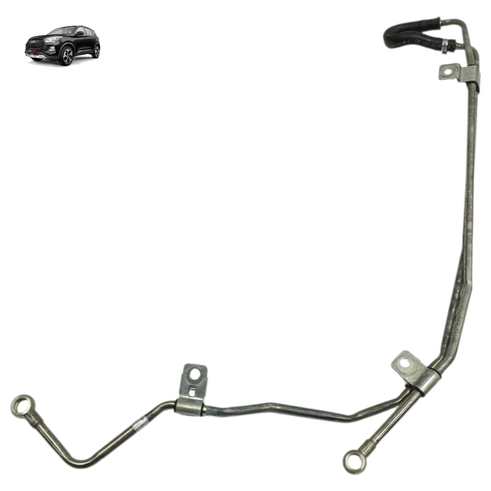 Mangueira Óleo Câmbio Radiador Chery Tiggo 5x 1.5 Turbo 2025 – Prata 1