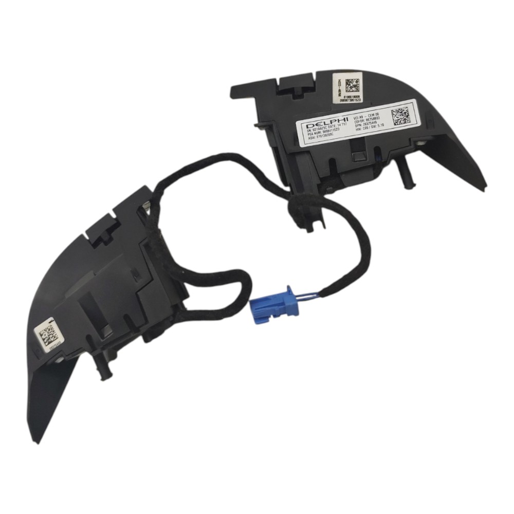 Comando Volante Direção Peugeot 208 2014 2015 2016 2017 2018 2
