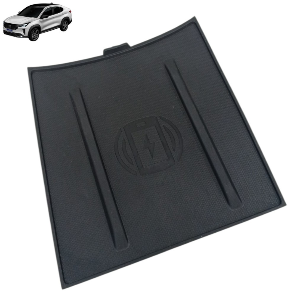 Tapete carregador indução fiat fastback 2022 2023 2024 2025