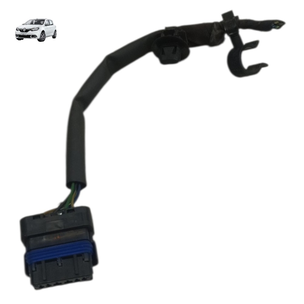 Plug Conector Farol Renault Sandero Logan 2016 2017 2018 19 1