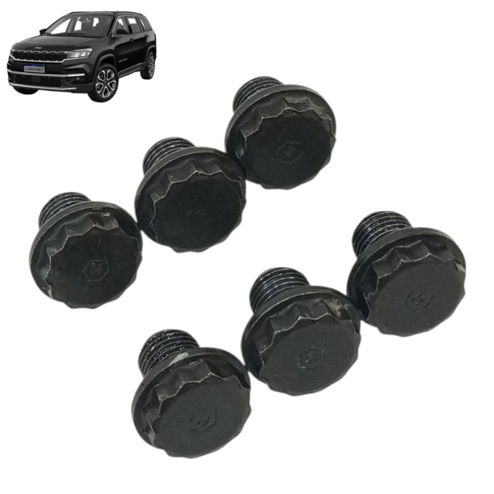 Jogo Parafuso Volante Motor Jeep Compass 2.0 2019 2020