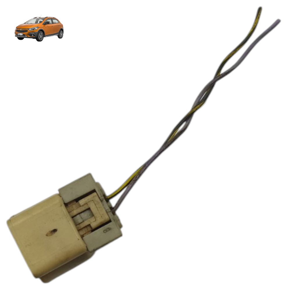 Plug Conector Sensor Detonação Gm Onix Prisma 2017 2018 2019 1