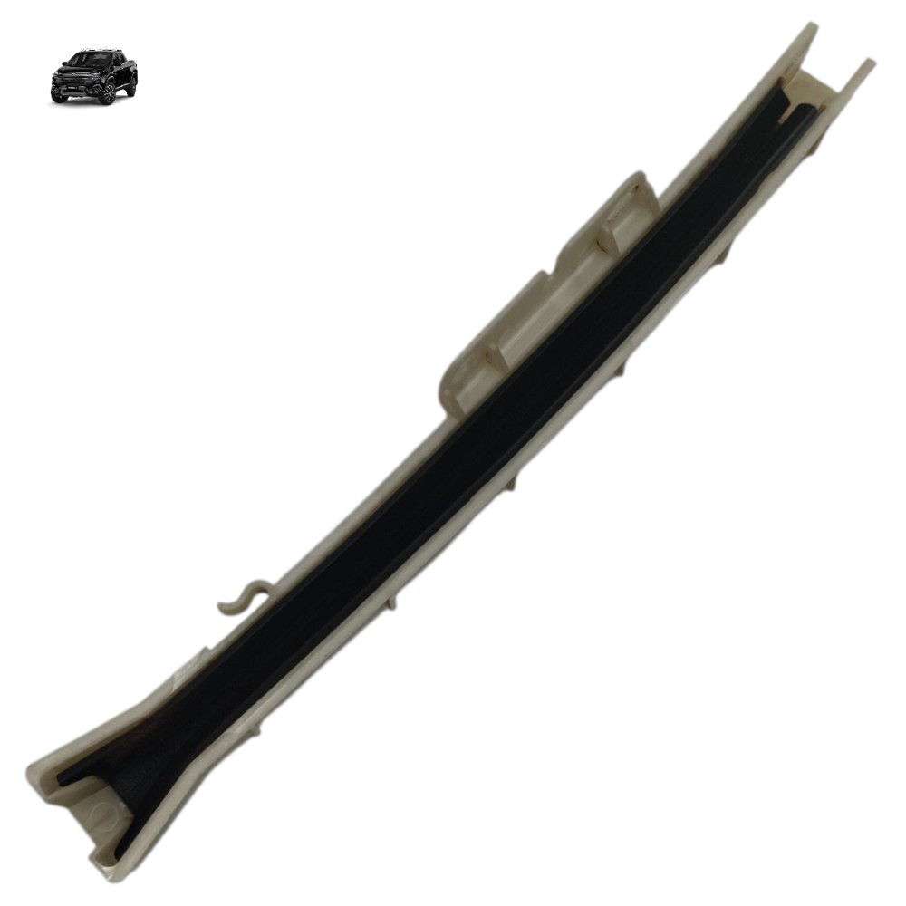 Guia Vidro Porta Traseira Direita Fiat Toro 2018 2019 2020 Branco 1
