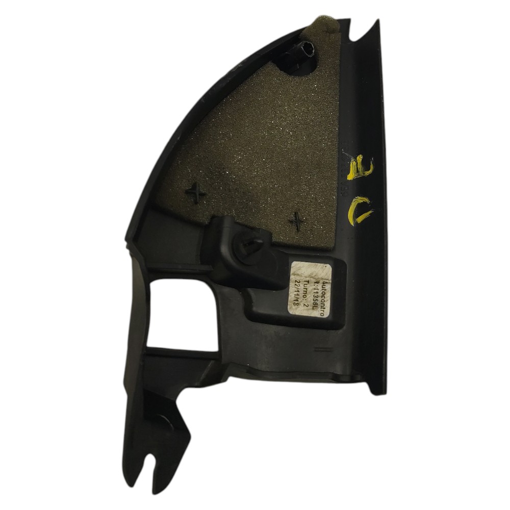 Acabamento interno retrovisor esquerdo vw polo 2019 2020 21 4