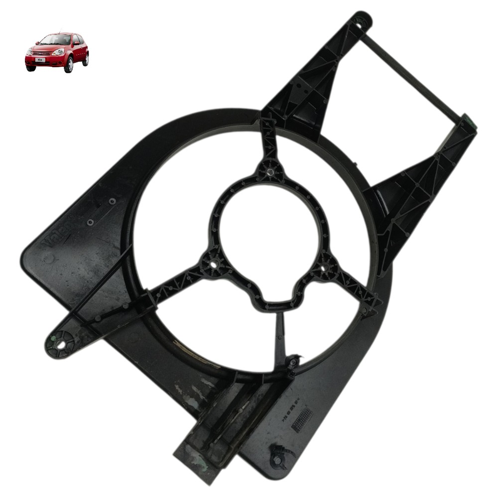 Defletor Ventoinha Radiador Ford Ka 1.0 2008 2009 10 Sem Ar 1