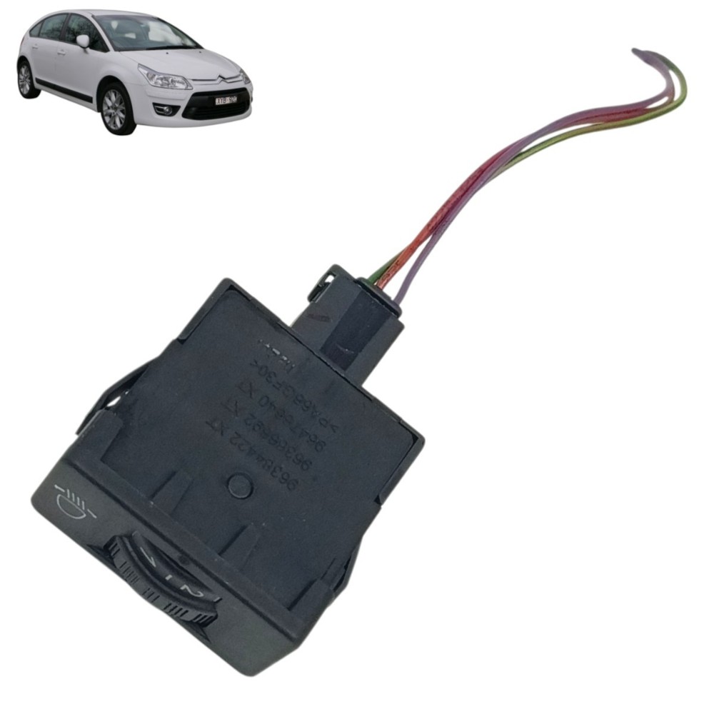 Botão regulagem farol Citroen c4 2009 2010 2011 2012