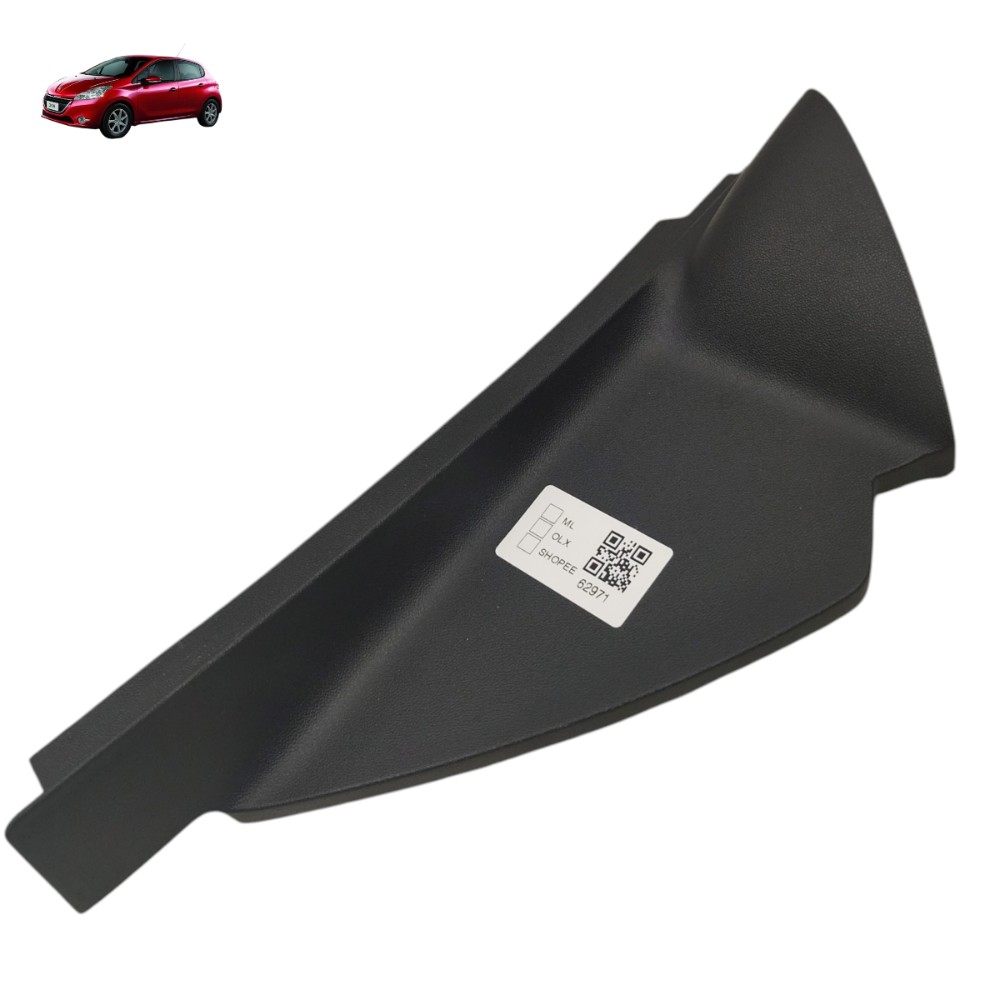 Acabamento Lateral Esquerdo Painel Peugeot 208 2014 2015 16 1