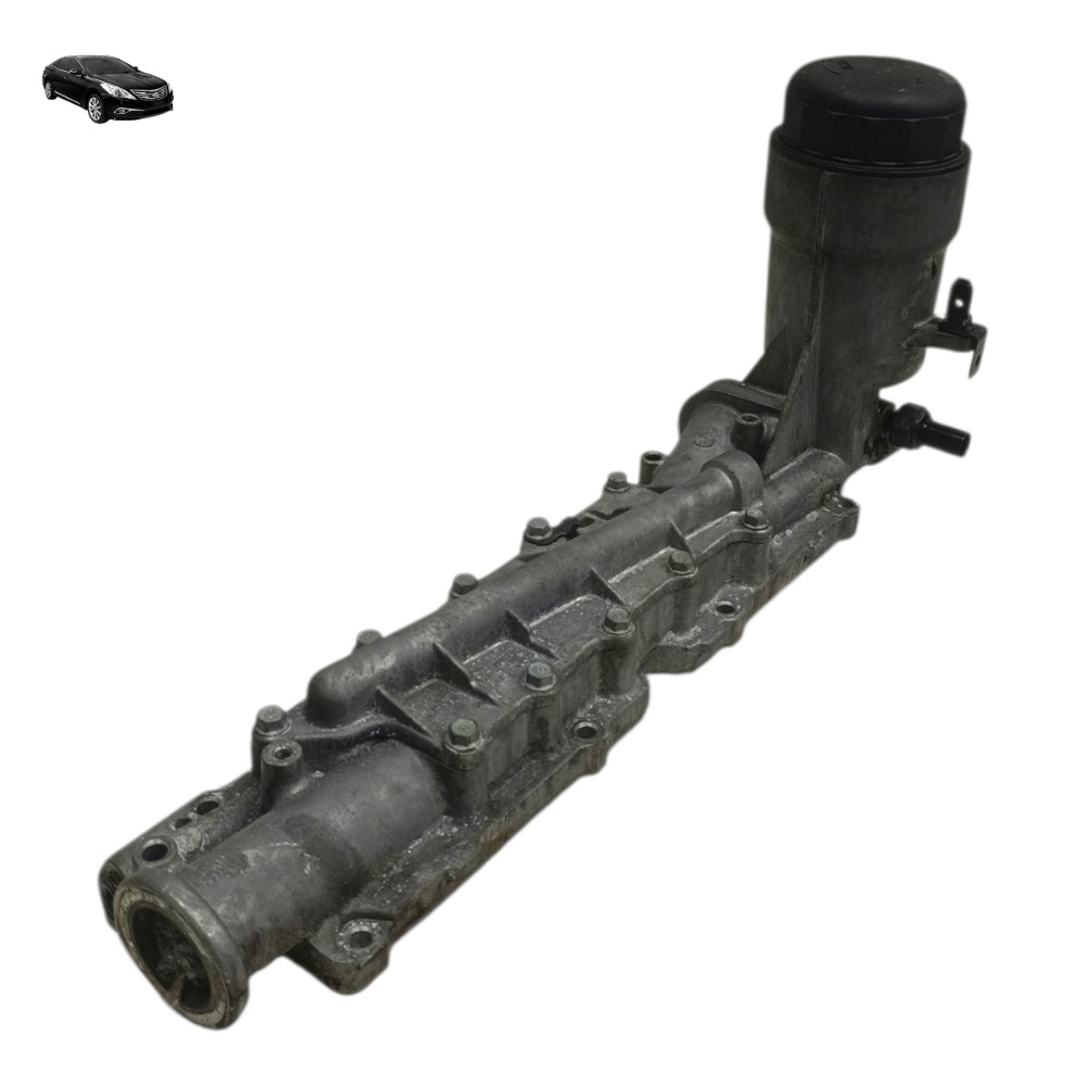 Suporte Filtro Óleo Hyundai Azera 3.3 V6 2008 2009 2010 2011 Cinza 1