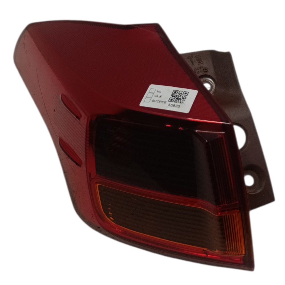 Lanterna Esquerda Canto Toyota Rav4 2016 2015 2014 Detalhe Esquerdo/motorista Vermelho 3
