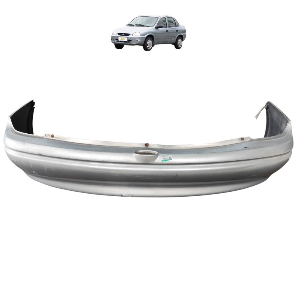 Parachoque Traseiro Gm Corsa Classic 2003 2002 2001 Detalhe 1