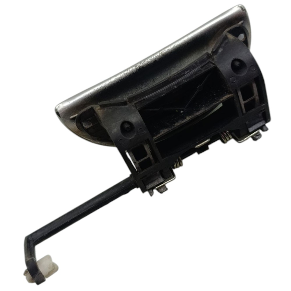 Maçaneta Externa Porta Dianteira Direita Peugeot 206 2007 08 Prata Traseira 4