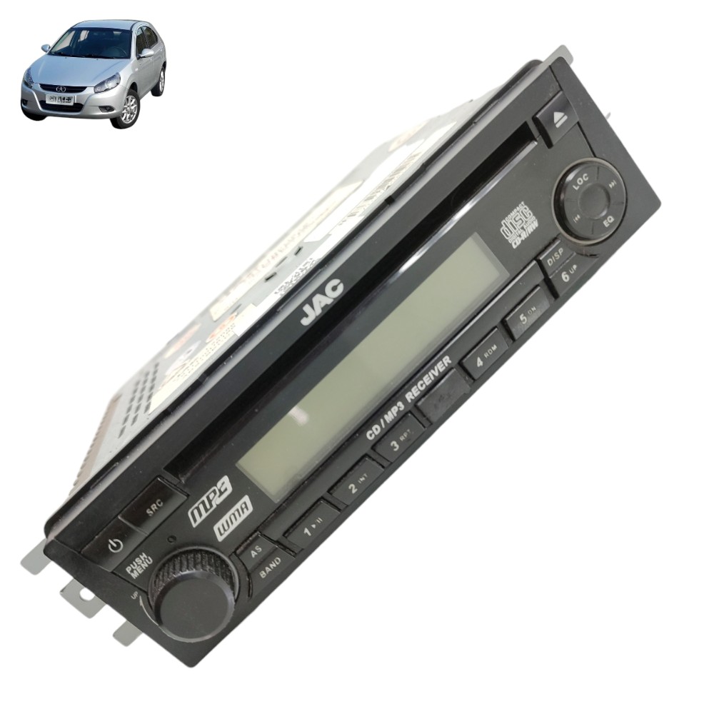 Rádio Original Jac J3 2011 2012 2013 2014 2015 2016 1