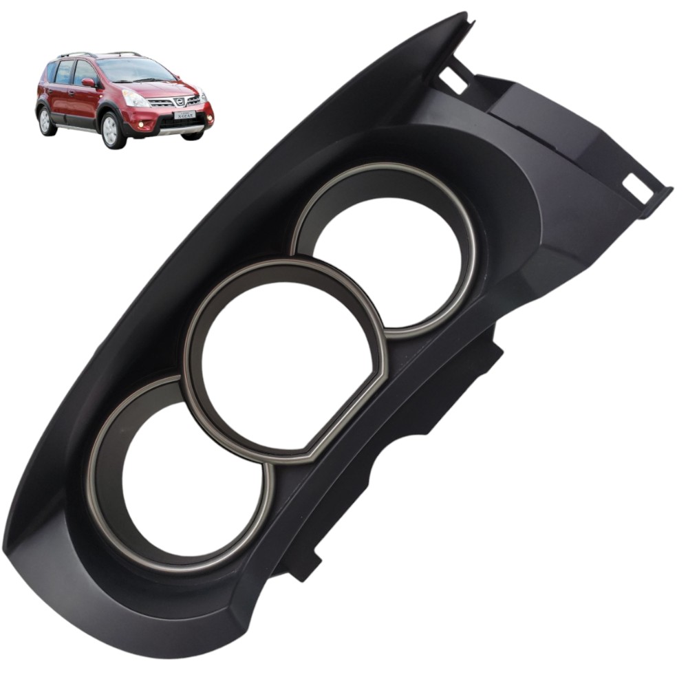 Acabamento Painel Instrumentos Nissan Livina 2012 2013 2014 Preto 1
