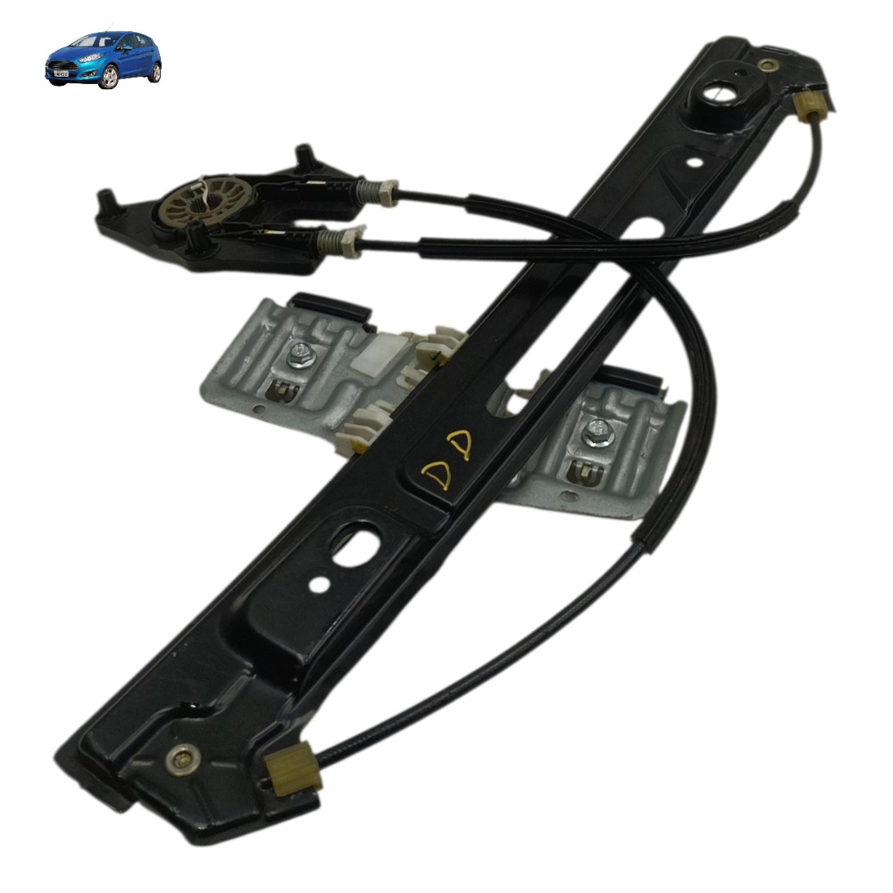 Máquina vidro dianteiro direito Ford New Fiesta 2014 2015 16 1