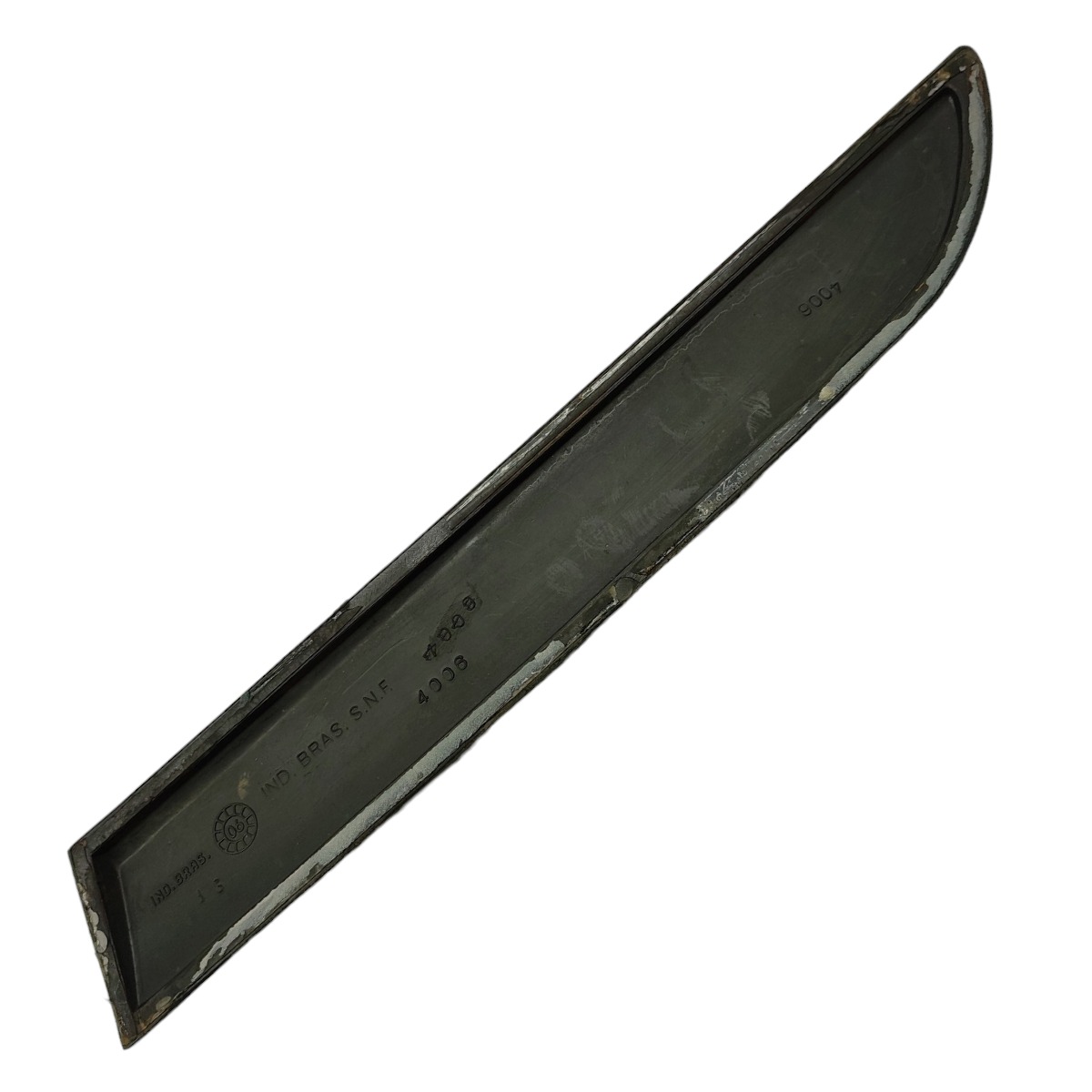 Friso Borrachão Traseiro Direito Gm Celta 2 Portas 2007 2008 2