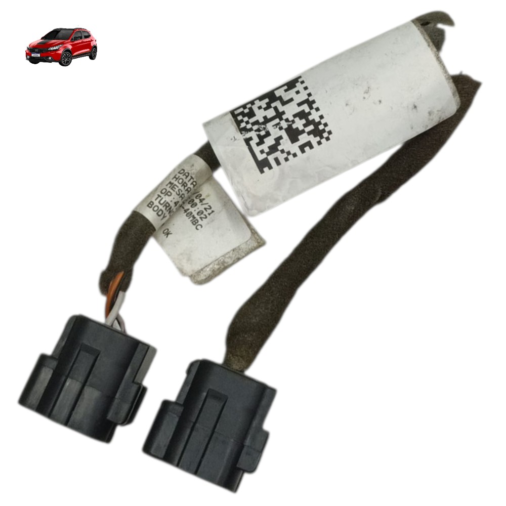 Par Plug Conector Fechadura Porta Fiat Argo 2022 2021 2020 1